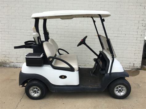 2013 Electric Club Car Precedent White Ingolf