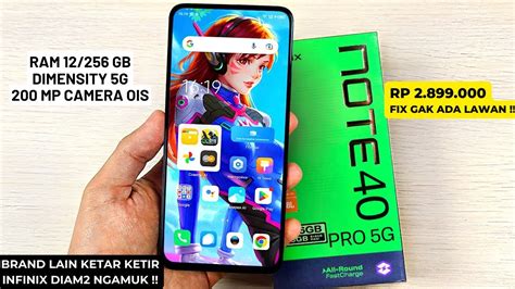 Versi 5g Nya Lebih Gila Infinix Note 40 Pro 5g Inilah Spesifikasi