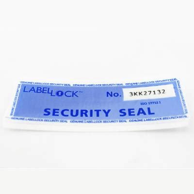 Labellock No Residue Security Label Scs From Scanseals