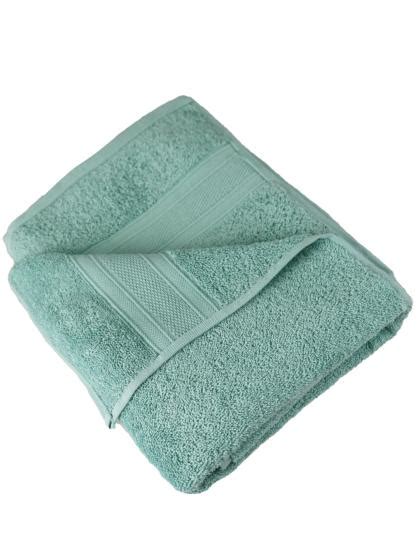 TRIDENT Nile Blue 100 Cotton Bath Towel Soft And Plush 1 Piece