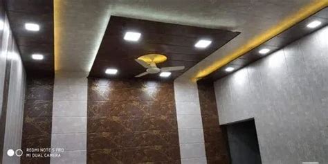 Color Coated Pvc False Ceiling Thickness Mm At Rs Sq Ft In