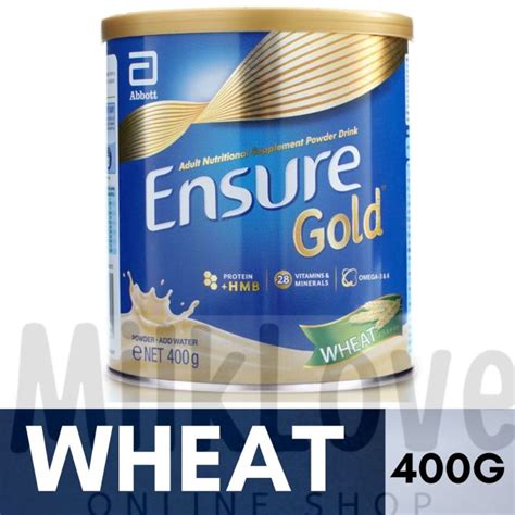 Ensure Gold Wheat 400g Exp FEB 2024 Lazada PH