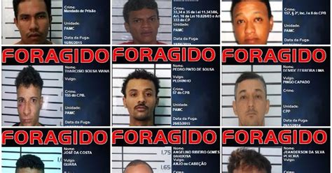 G1 Polícia Divulga Nomes De Foragidos Do Sistema Prisional De Roraima