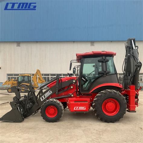 Ltmg Front End Loader Rops Cabin Excavator 4X4 Articulated Wheel