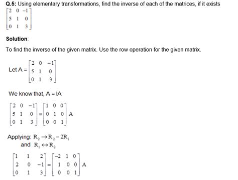 Quiz Matrices Quizlet