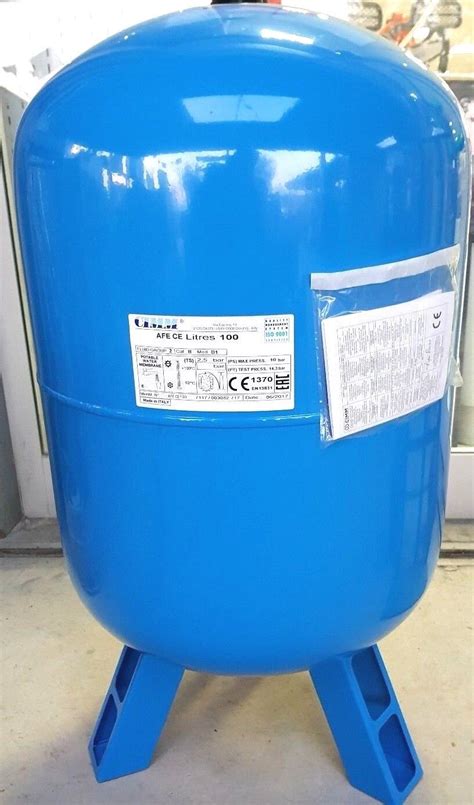 IDROSFERA AUTOCLAVE VASO DI ESPANSIONE 100LT LITRI CIMM VERTICALE MADE