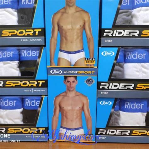 Jual Celana Dalam Pria Rider Sport B Cd Rider Segitiga Isi Pcs