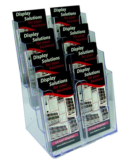 DL Double 3 Tier And 4 Tier Brochure Holders