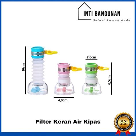 Jual Saringan Filter Keran Air Batu Susun Kipas Penyaring Sambungan