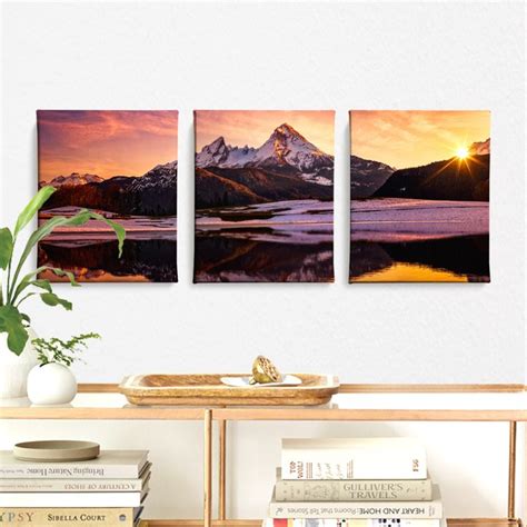 Set Of 3 11x14 Split Canvas Prints Split Canvas Prints Home Décor