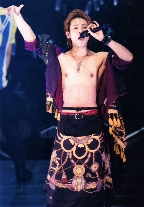 Shirtless Johnny S Tumblr Ueda Tatsuya Kat Tun Live Tour Ignite