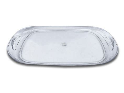 Acrylic Clear Rounded Tray With Handles On The Scene Event Services Llc