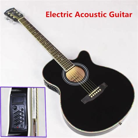 Guitars 40 1 40 Inch High Quality Electric Acoustic Guitar Rosewood