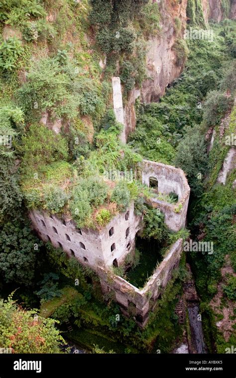 Old Abandoned Flour Mill In Sorrento Italy Stock Photo Alamy
