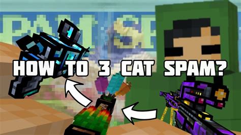 How To Cat Spam Pixel Gun D Youtube