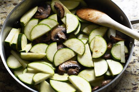 One Pan Sautéed Mushroom Zucchini Recipe