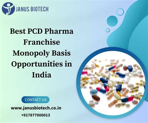 Best PCD Pharma Franchise Monopoly Basis Opportunities In India