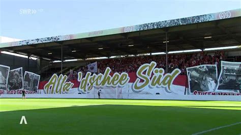 Emotionaler Abschied von der Südtribüne des Bruchwegstadions SWR Aktuell