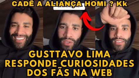 Gusttavo Lima abre CAIXA de PERGUNTAS e responde CURIOSIDADES dos Fãs