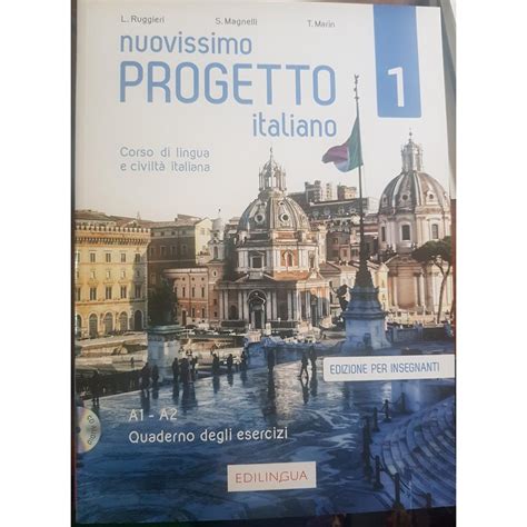 Nuovissimo Progetto Italiano 1 A1 A2 Quaderno Degli Esercizi Edizione