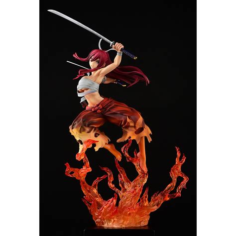 Fairy Tail Erza Scarlet Samurai Kurenai 16 Scale Statue