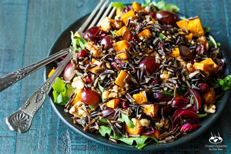 Chicken Wild Rice Salad With Grapes And Cashews Foodgasm Recipes