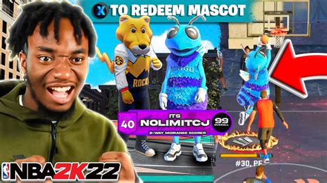 I UNLOCKED THE FIRST EVER MASCOTS ON NBA 2K22 SEASON 7 NEXT GEN YouTube