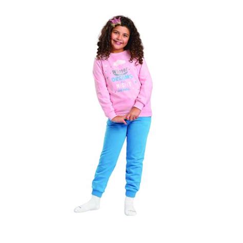 Cottonil Girls Cotton Sweet Shirt And Pants Winter Pajama Set Best