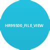 Hr S File View View Daq Generated Files Sap Transaction Code