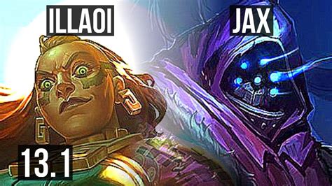 Illaoi Vs Jax Top Rank Illaoi Solo Kills M Mastery