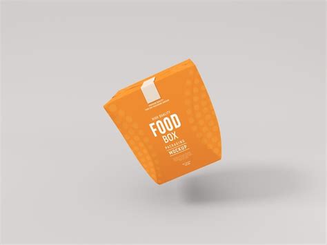 Premium Psd Take Away Food Box Packaging Mockup