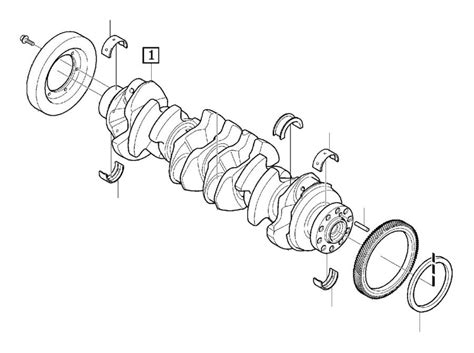 Volvo S Main Bearing Kit Crank Mechanism O S