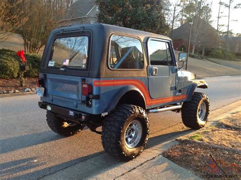 1986 Jeep CJ7 Renegade Original Paint Unrestored CJ Super Solid Lifted 4x4