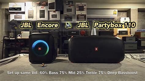 JBL Partybox Encore Essential Vs JBL Partybox 110 YouTube