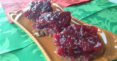 Linda Cs Kitchen Table Cranberry Bars