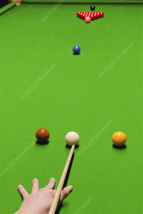 Opening Snooker Shot Stock Image F0247688 Science Photo Library