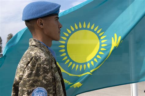 Kazakh flag raised amidst special ceremony | UNIFIL