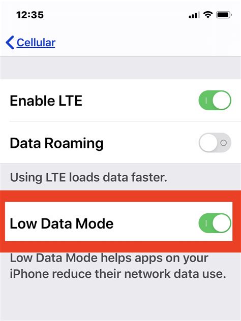 How To Enable Low Data Mode On IPhone Cellular To Reduce Mobile Data Use