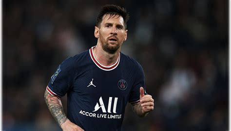 Messi's PSG Match Shirt, 2021/22 - CharityStars