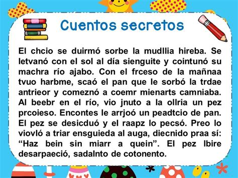 Cuentos Secretos Velocidad Lectora Cuentos Y Libros Para Leer