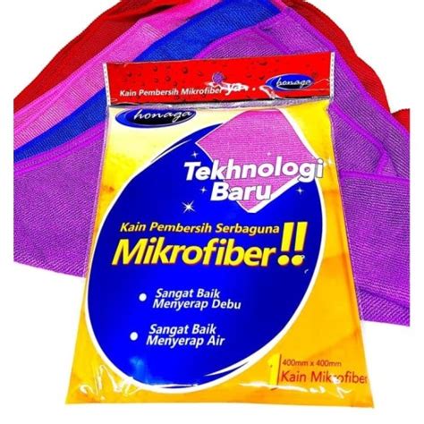 Jual Honaga Premium Kain Microfiber Serbaguna Teknologi Baru Gsm