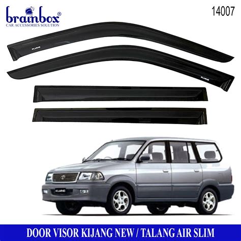 Jual Talang Air Slim Toyota Kijang New Door Visor Sun Visor Shopee