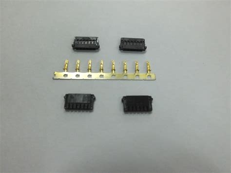 Single Row Black PCB Connectors Wire To Board Circuit Board Terminal 6