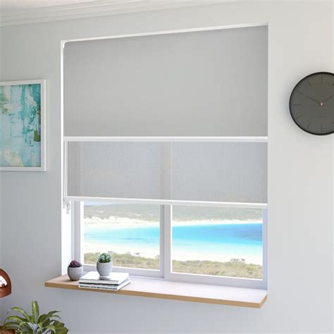 Day And Night Double Roller Blinds Elite Blockout Concord And Elite