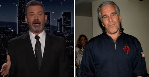 Jimmy Kimmel Slams Claims About Epstein Connection