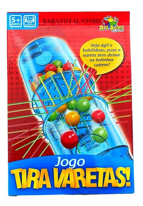 Jogo Tira Vareta Brinquedo Interativo Familia Amigos Game Mercadolivre