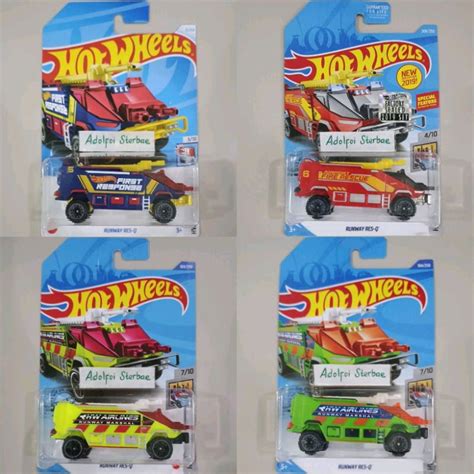 Jual Hotwheels Hot Wheels Runway Res Q Rescue Hw Metro Factory Sealed