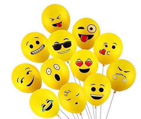 Birthday Party Smiley Balloons at Rs 150/pack | Party Balloon in ...