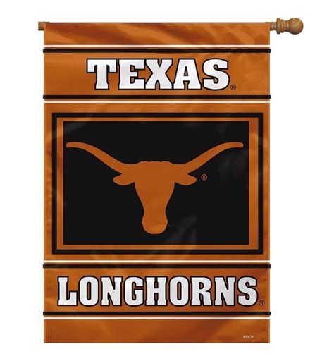 Texas Longhorns Banner 28x40 House Flag Style 2 Sided Co Ebay