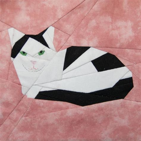 Printable Free Cat Quilt Block Patterns